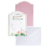 Lillian Rose Flamingo Bridal Shower Invitations, 24Ct.