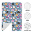 thumbnail image 4 of Car Seat Cover Baby, Funny Doodle Snails Baby Car Seat Cover for Baby Boys Girls Newborn , Infant Car Seat Canopy Cover Nursing Breastfeeding Cover Warm Blanket, 4 of 7