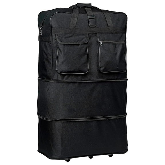 36'' Light-weight Expandable Wheeled Bag for Travel Holds 70 Lbs