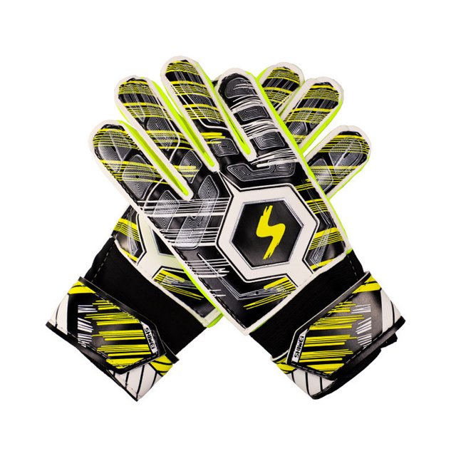 Guantes de fútbol acolchados para jóvenes, guantes flexibles de protección contra impactos, antideslizantes, para portero de fútbol, para niños y hombres
