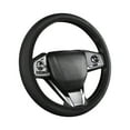 thumbnail image 2 of Leather Car Steering Wheel Cover Non Slip Breathable Universal Elastic Fit Protector for Car SUV Truck Easy to Install, 2 of 7