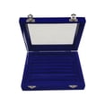 thumbnail image 4 of SmartBy Velvet Portable Jewelry Organizer Display Earring Ring Storage Tray Box Case, 4 of 6
