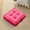 Q, variant on ZEIDO Square Solid Color Velvet Seat Cushion, 18*18 inches Thickened Tufted Thickened Chair Pad Tatami Floor Pillow Cushion Hot Pink