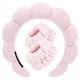 thumbnail image 1 of Diademas de spa para lavar la cara, juego de muñequeras de esponja, maquillaje, cuidado de la piel, diadema, toallas de muñeca, toalla de rizo suave, diadema para mujeres, gorros hinchados, antidesliz, 1 of 5