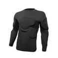 thumbnail image 4 of Guardián de metro, traje de entrenamiento , espuma de brazo de pecho negro acolchado, equipo de protección de fútbol, ​​camiseta de fútbol SG, 4 of 8