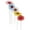 Multicolor, variant on Happy Date 10Pcs Floral Garden Stake Decor, Outdoor Plant Pick Water Proof Metal Flower Stick for Lawn Yard Patio,Pathway Ornament
