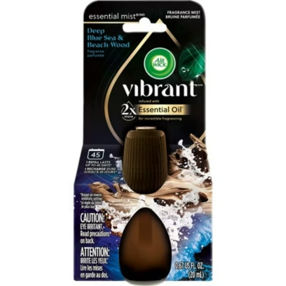 Air Wick Essential Mist - Deep Blue Sea & Beachwood - 0.67 fl oz