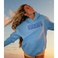 thumbnail image 3 of Women’s Oversized Vintage Protect the Ocean Graphic Embroidery Hoodie Preppy Sweatshirt for Teens, 3 of 7