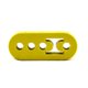 thumbnail image 3 of Colgador de goma para de coche, soporte aislante, montaje de buje, 4 agujeros, 12mm (0,47 pulgadas), tamaño de agujero Universal Amarillo kusrkot Buje del soporte de suspensión, 3 of 8
