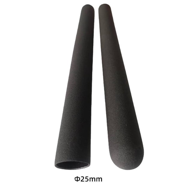 2 Pcs Poignées de Guidon d'Équipement de Mise en Forme Housse de Poignée Accessoires de Gym 300mm 25mm