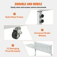 thumbnail image 4 of VEVOR Support de Rangement pour Plan Mobile avec 12 Supports Pivotants 240 lbs, 4 of 9