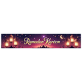 thumbnail image 4 of LUUFILx Ramadan Kareem Banner Lantern Lights Decorative Festival Backdrop Party Supplies Event Celebration Graphic Islamic Decor Background, 4 of 9
