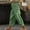 Green, variant on Women's Cotton Linen Drawstring Jogger Pants, Pockets for Lounge and Casual Daily Wear
