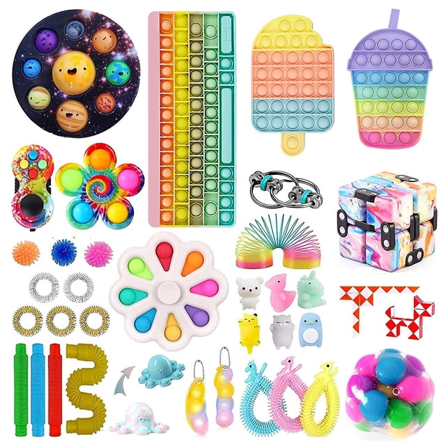 Juguete sensorial Push Bubble Fidget para aliviar el estrés | HUOGUO