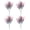 Red, variant on Yesbay 4 Pcs Artificial Lavender 5 Fork Fake Plastic Flower Home Wedding Party Table Centerpiece Faux Bloom Decoration