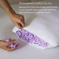 thumbnail image 4 of Purple Freeform Pillow, Customizable Support, Extra Filling, Pressure Relief, Cooling, GelFlex Grid, King, 4 of 6