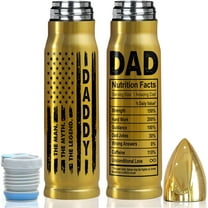 Father''s Day Gifts for Dad from Daughter Son Wife - Dad Gifts - Birthday Gifts for Dad Step Dad Father in Law Husband Him, Gifts for Men - Stainless Steel Daddy Bullet Tumbler 17oz