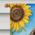 thumbnail image 5 of English Springer Spaniel in Sunflowers House Flag 28 in x 40 in, 5 of 7