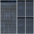 thumbnail image 1 of Cortina cuadrada Backdrop AMONE, 5 unidades, 98 x 198 cm, negra, 1 of 7