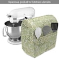 thumbnail image 2 of Botanical Stand Mixer Cover, Pastel Underwater Seaweed Coral Reef Plants Sea Foliage Marine Nature, Kitchen Appliance Organizer Bag Cover with Pockets, 5 Quarts, Fern Green and Ivory, by Ambesonne, 2 of 4
