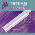 thumbnail image 2 of Condom Trojan Sensitivity Ultra Thin Spermicide 12 unidades, 2 of 9