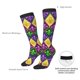 thumbnail image 4 of Balery Mardi Gras4 Calcetines novedosos Calcetines deportivos Calcetines hasta la rodilla Calcetines de algodón Calcetines originales y geniales, 4 of 6