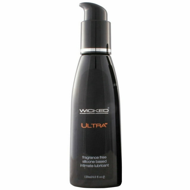 Wicked Ultra Silicone Based Paraben-Free Personal Lubricant, 4 fl oz