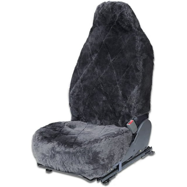 TaliaPosy Sheepskin Seat Covers (Single Bucket) Wool Sheep Skin