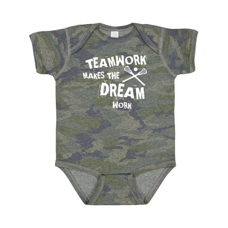 

Inktastic Lacrosse Teamwork Gift Baby Boy or Baby Girl Bodysuit