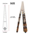 thumbnail image 2 of Fotbe Colorful Owl Tattoo Art Corbata Clásica para Hombre con Estampado – Corbata de Seda Jacquard Tejida, para Negocios, Bodas y Eventos Formales, 2 of 7