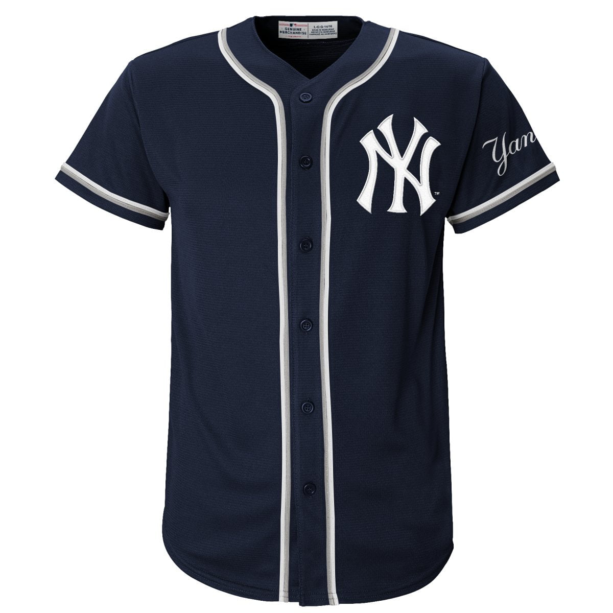 MLB New York Yankees Youth Primary Color Synthetic Jersey
