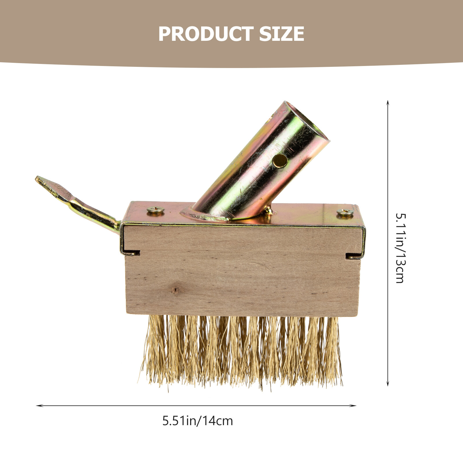 Kinaba 3 in 1 Weeding Wire Metal Brush Tools for  Patio,Paving,Sideway,Garden Path and Driveway For Hard Floor, Green