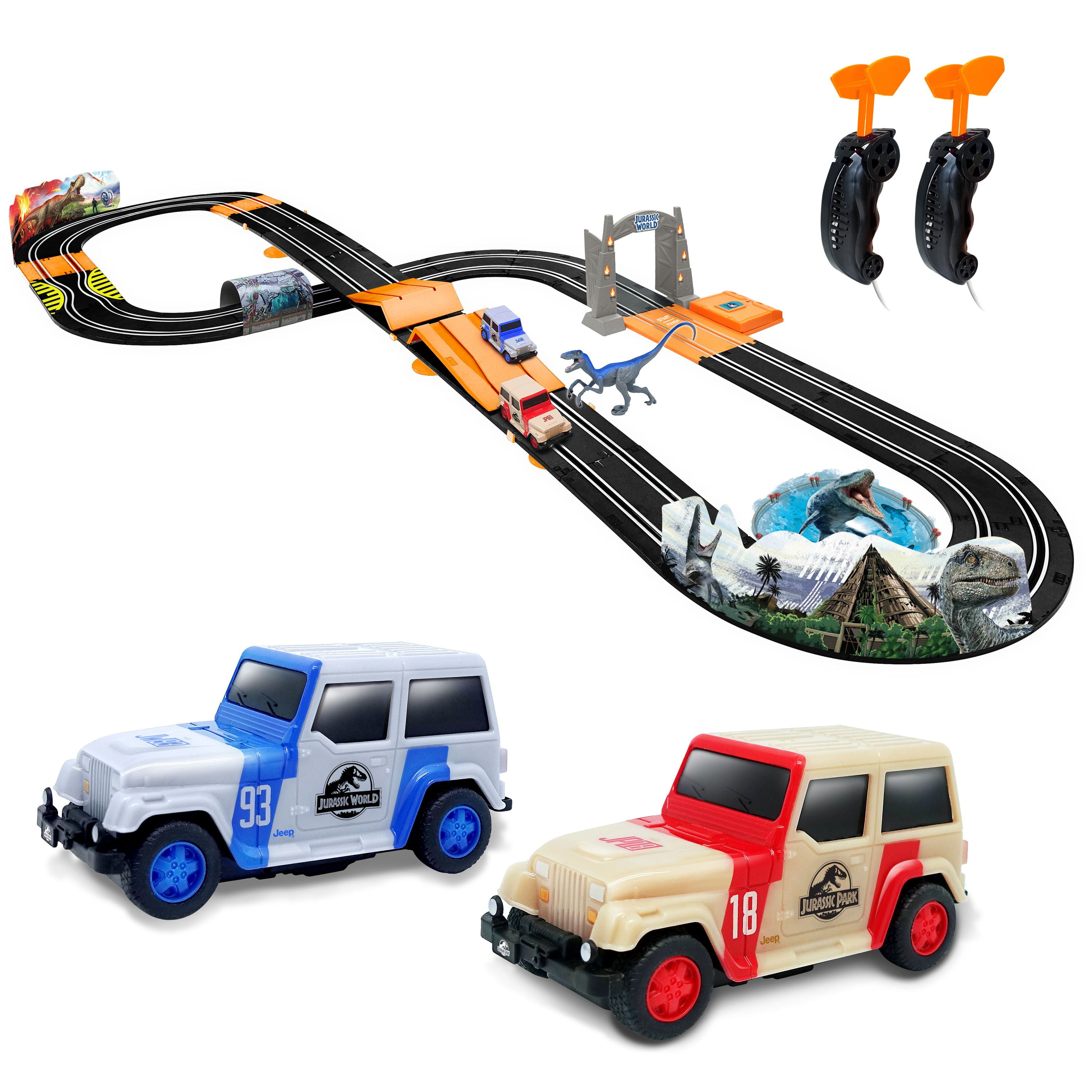 Jurassic World Ultimate Wild Race Set, 71.70 x 36.60 x 7.00 Inches, 52 Piece