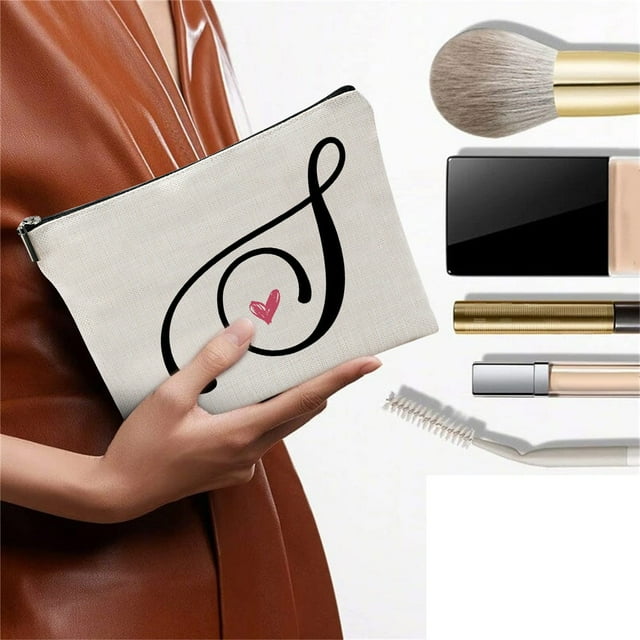 Gifts for Girlfriend,Makeup Case Toiletry Bag with You Send Love Message, Friend Presentation