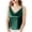 Green, variant on Womens Silk Satin Tank Tops V Neck Double Spaghetti Strap Cami Sleeveless Camisole Blouses,Ladies Summer Basic Solid Color Tanks for Office Gold XL