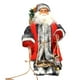thumbnail image 2 of Muñeco de Papá Noel de pie Figuras de Papá Noel Adornos para Nuevo A, 2 of 7