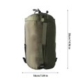 thumbnail image 2 of LHNFT Compression Stuff Sack, Lightweight Nylon Sleeping Bag Space Saving Stuff Sack, Travel Carry Storage Stuff Sack, Sleeping Bags Clothes Organizer for Camping Hiking Backpacking, 2 of 3