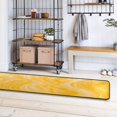 thumbnail image 4 of Dreamtimes Yellow Strata Marbling Hallway Runner Rug 2'x6' Kitchen Rug with Rubber Backing Veining Texture Non Slip Entryway Rug Runner Washable Soft Area Rug for Hallway Bedroom Kitchen Decor, 4 of 6