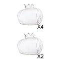 thumbnail image 1 of Jarrones de flores Soledad 6 unids/set Maceta de cristal, 1 of 10
