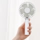 thumbnail image 4 of Ventilador de mano, pequeño y portátil con 3 velocidades, recargable por USB, funciona con pilas, ideal para exteriores, interiores, oficina y viajes., 4 of 7