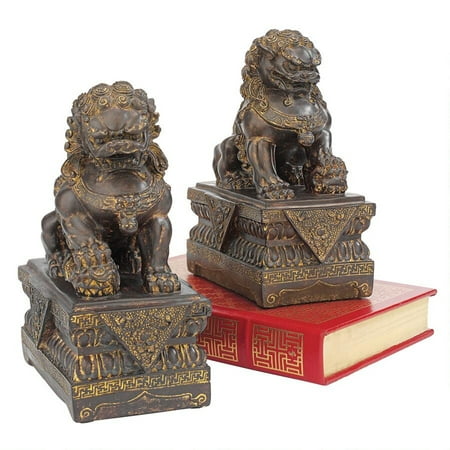Design Toscano Chinese Guardian Lion Foo Dog Statues