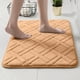 thumbnail image 1 of Tapete de baño - alfombra absorbente lavable a máquina de 40x60 pulgadas con respaldo antideslizante, microfibra suave para bañera y lavabo - gris, café, caqui, rojo, verde, morado, azul claro, 1 of 6
