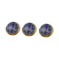 thumbnail image 1 of HILABEE 3 Pieces Trumpet Valve, Musical Instrument Accessories, Easy Installation, Smooth Replacement Parts, Finger Buttons for Performance Bands Blue Dot, 1 of 9