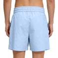 thumbnail image 3 of UDAUDU Women's Running Shorts Quick Dry Athletic Shorts 2026 Summer Baggy Drawstring Knee Length Wide Leg Pants with Pockets Light Blue L, 3 of 5