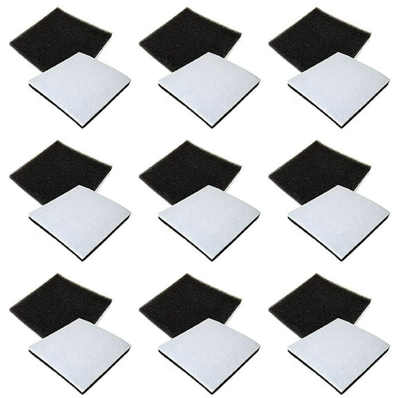 Nispira Filter for Sears Kenmore Progressive & Whispertone, Panasonic Vacuum Part CF1 CF-1, 86883, MCV9568 and AC37KAKTZ000, 18 Pk