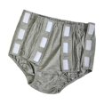 thumbnail image 1 of maskred Women Adults Reusable Incontinence Pant Diaper Protective Grey XXXL, 1 of 8