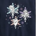 thumbnail image 3 of Frozen 2 - Anna Elsa Olaf Snow - Toddler And Youth Crewneck Fleece Sweatshirt, 3 of 5