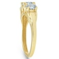 thumbnail image 2 of Pompeii 1ct Three Stone Diamond Ring 14K Yellow Gold (H,SI), 2 of 4