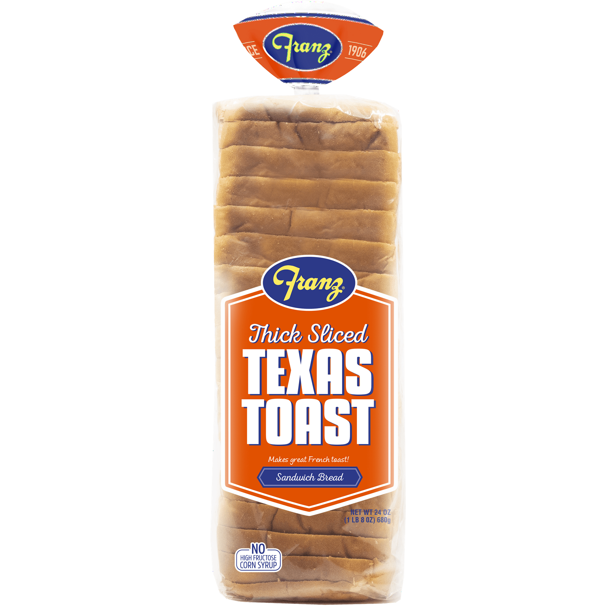 Franz Thick Sliced Texas Toast, 24 oz