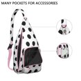 thumbnail image 4 of Dots Design Sling Backpack - Modern Colorful Polka Pattern Shoulder Bag, Durable Pack for Cycling & Shopping, 4 of 4